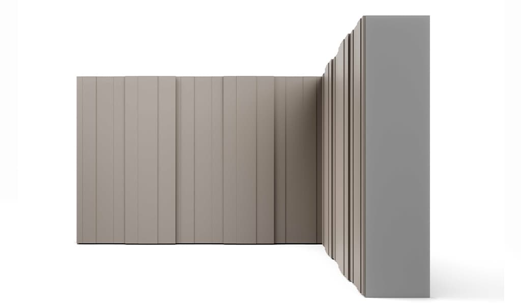 Novamobili Sliding door Plissé