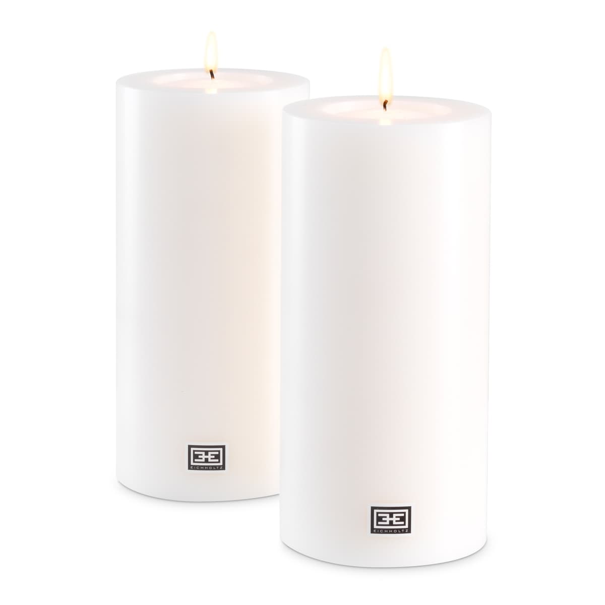 Eichholtz Artificial Candle ø 10 x H. 21 cm set of 2