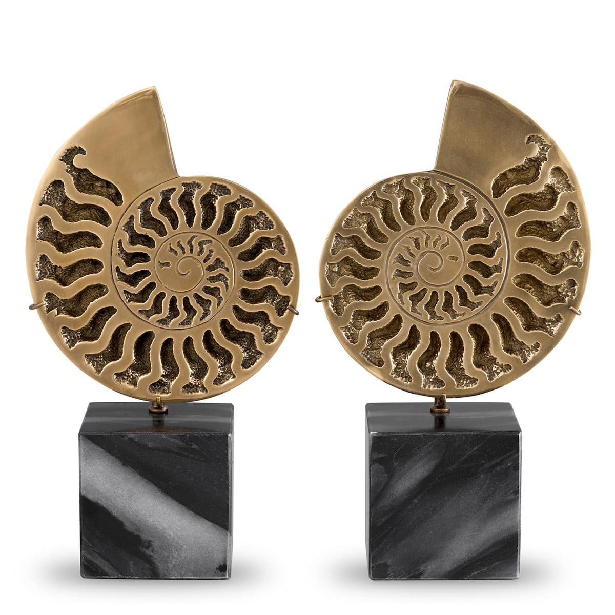 Eichholtz Object Ammonite set of 2