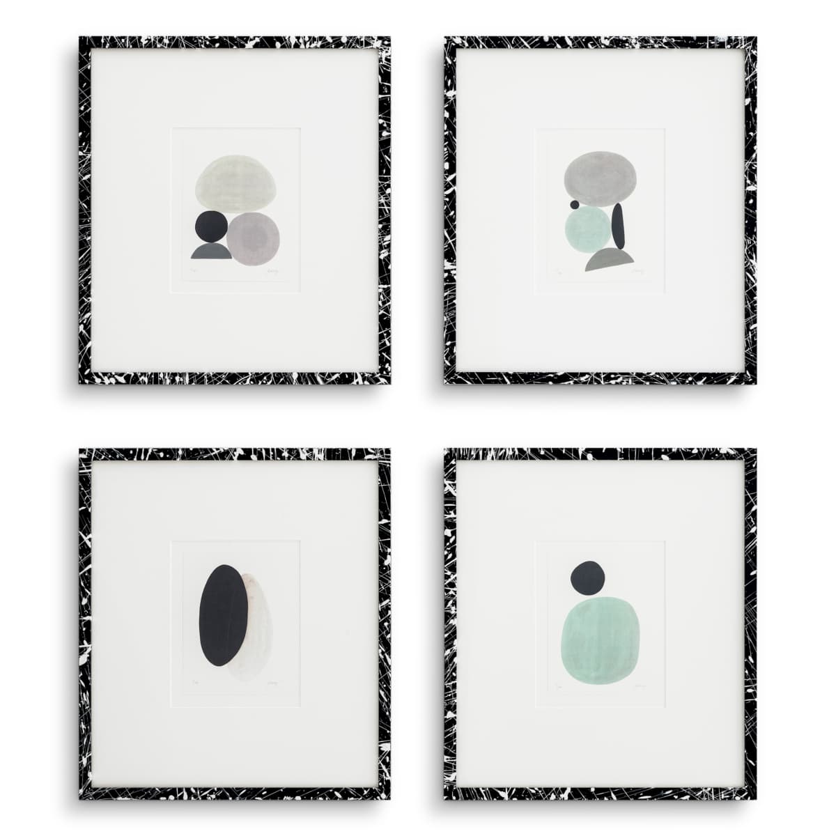 Eichholtz Prints Artworks by Valentina Ravagni set of 4