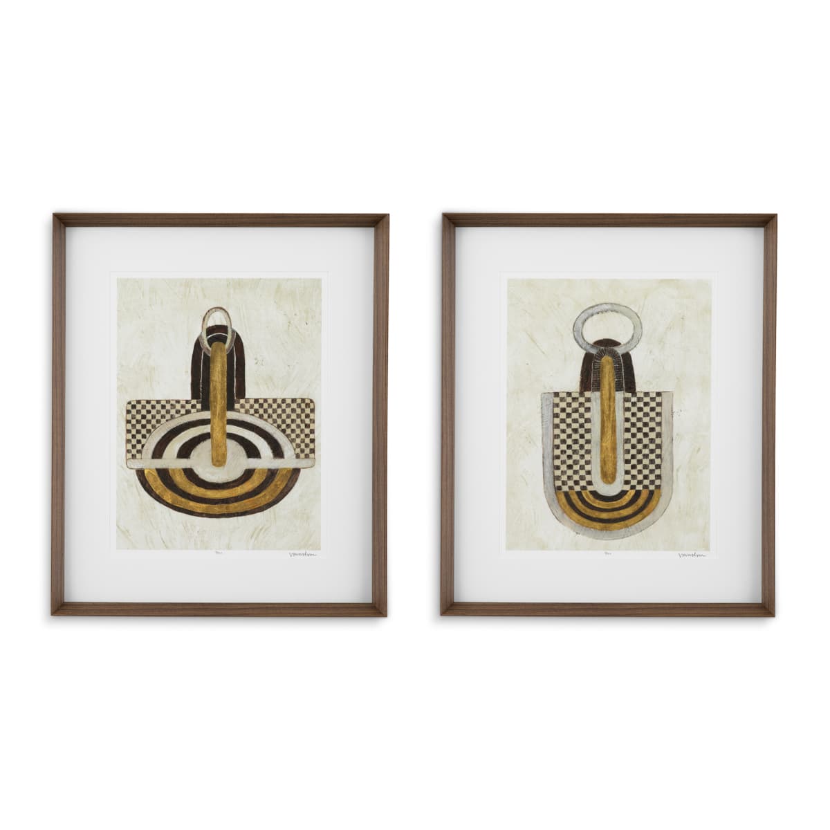 Eichholtz Print Objet d'Art by Vanna Lam set of 2