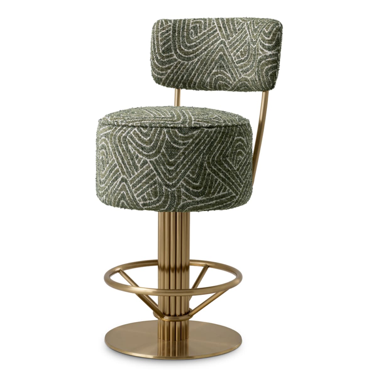 Eichholtz Counter Stool Carleton with back.