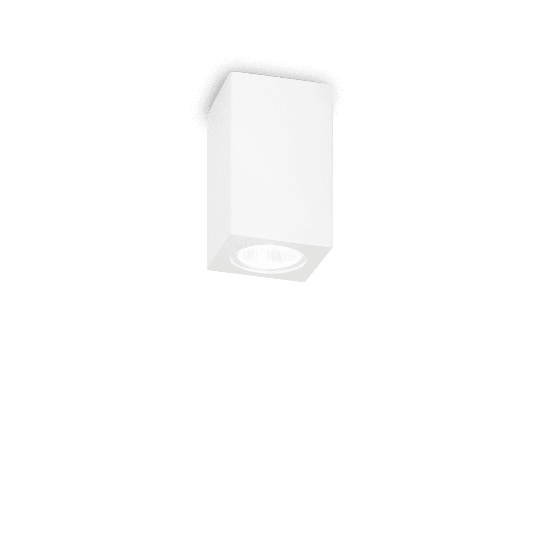 Ideal Lux Look pl01 square d7.0 h011 gesso