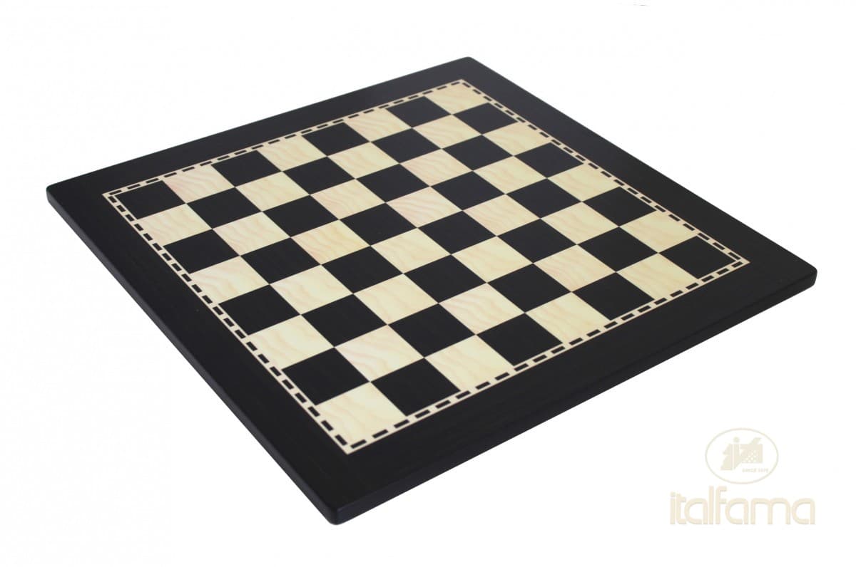Italfama EBONY STYLE WOODEN CHESS BOARD
