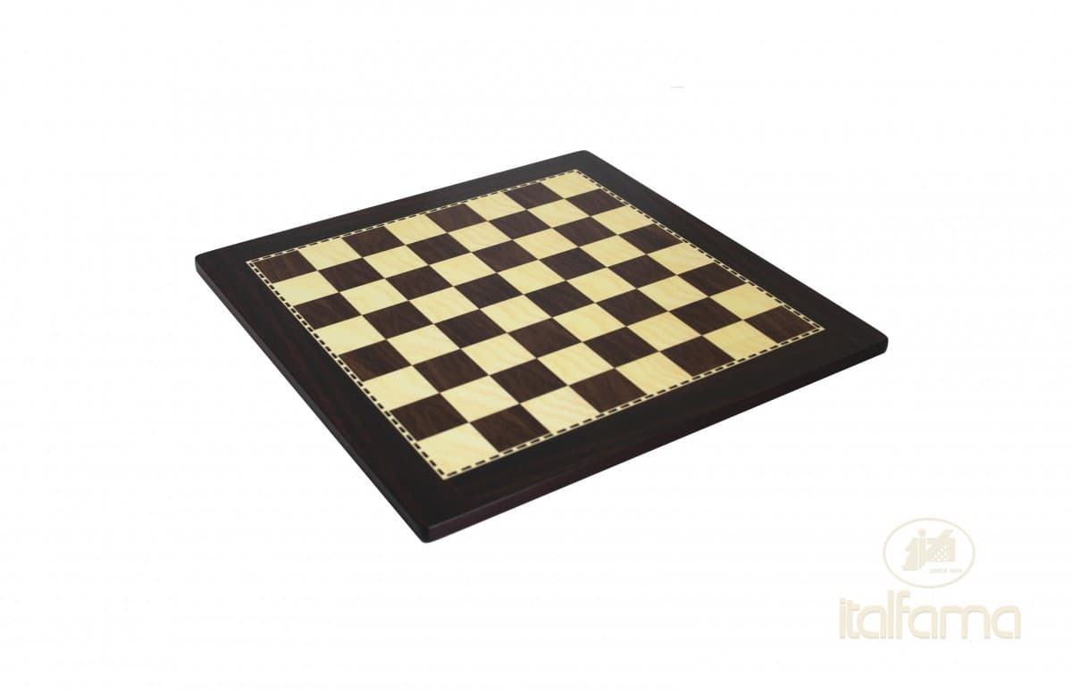 Italfama WALNUT STYLE WOODEN CHESS BOARD