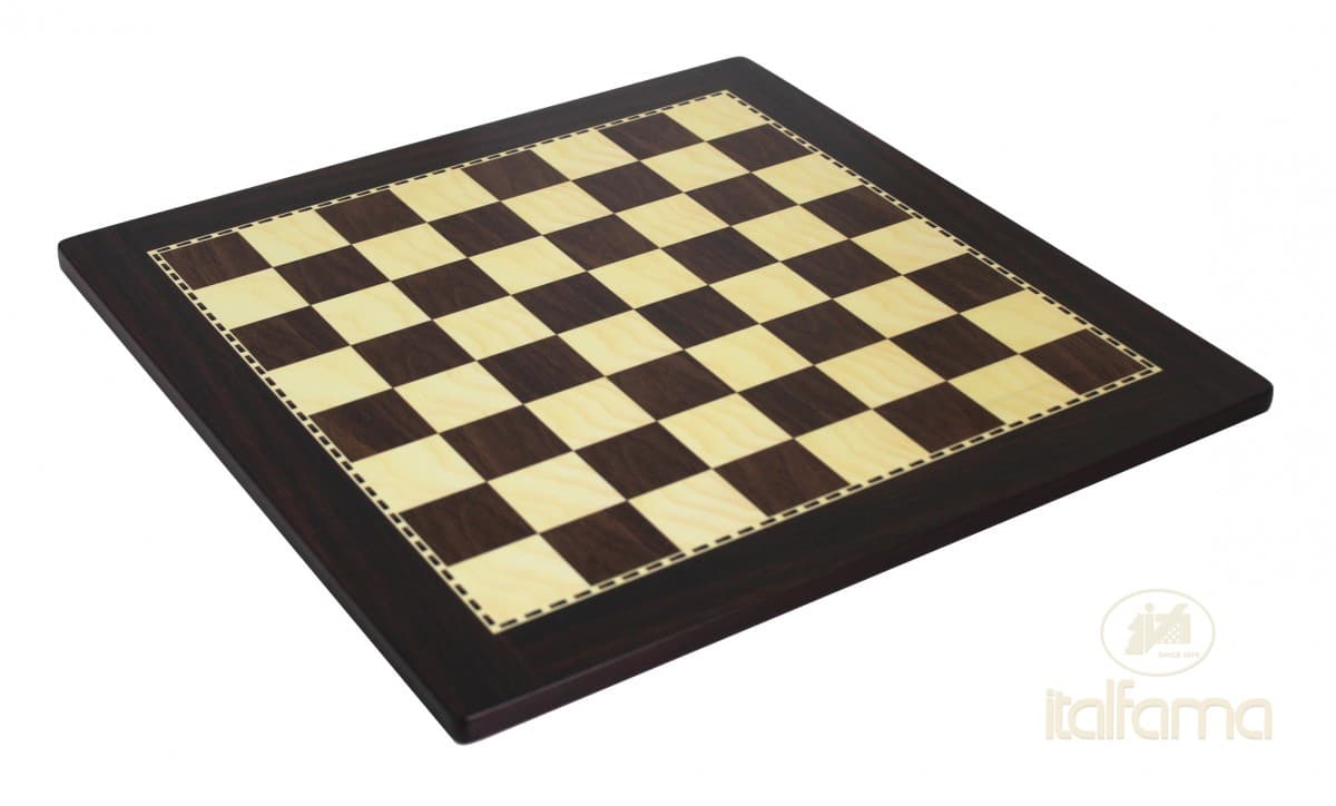 Italfama WALNUT STYLE WOODEN CHESS BOARD