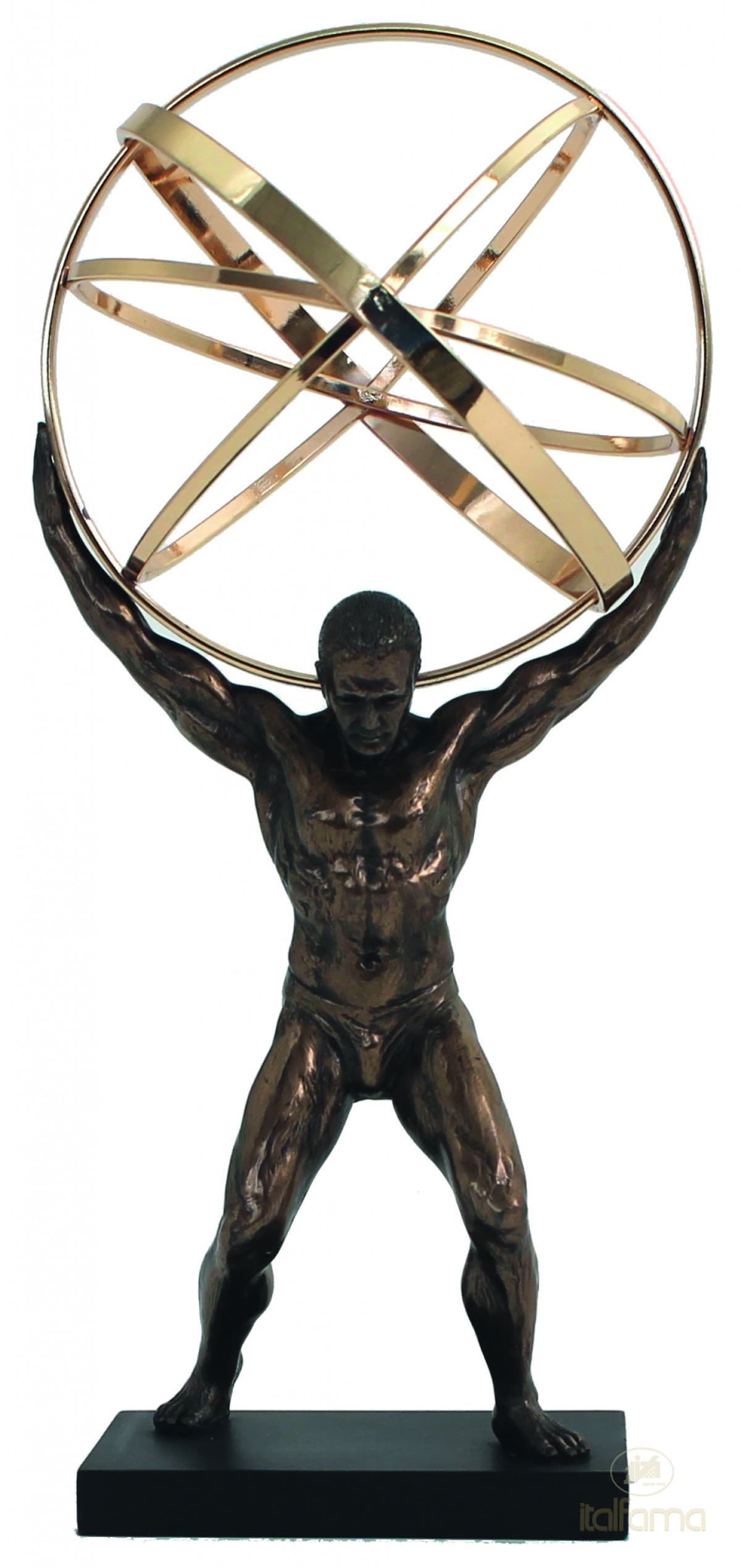Italfama MAN WITH GOLDEN GLOBE