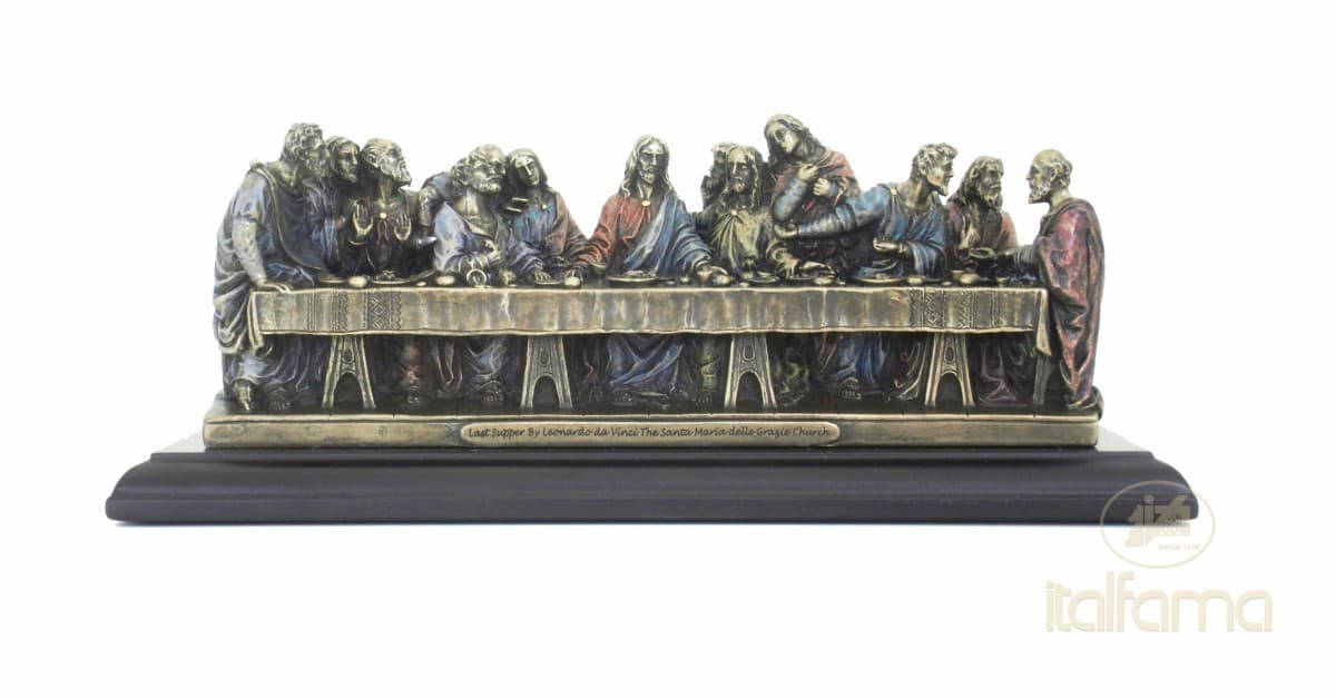 Italfama LAST SUPPER by Leonardo da Vinci (small size)