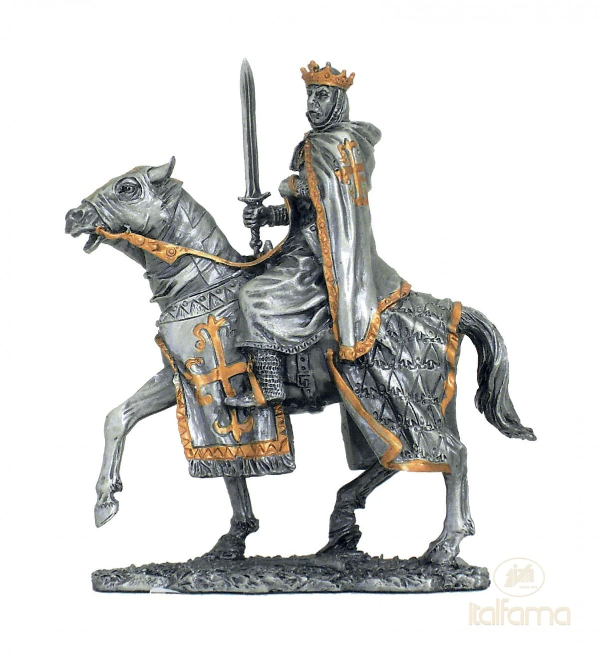 Italfama CRUSADER KNIGHT WITH SWORD