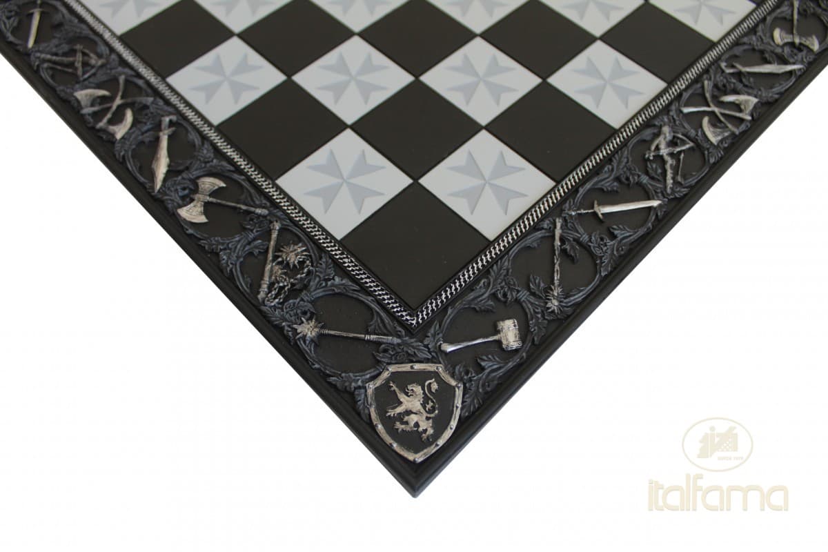 Italfama "CRUSADERS STYLE" RESIN CHESSBOARD