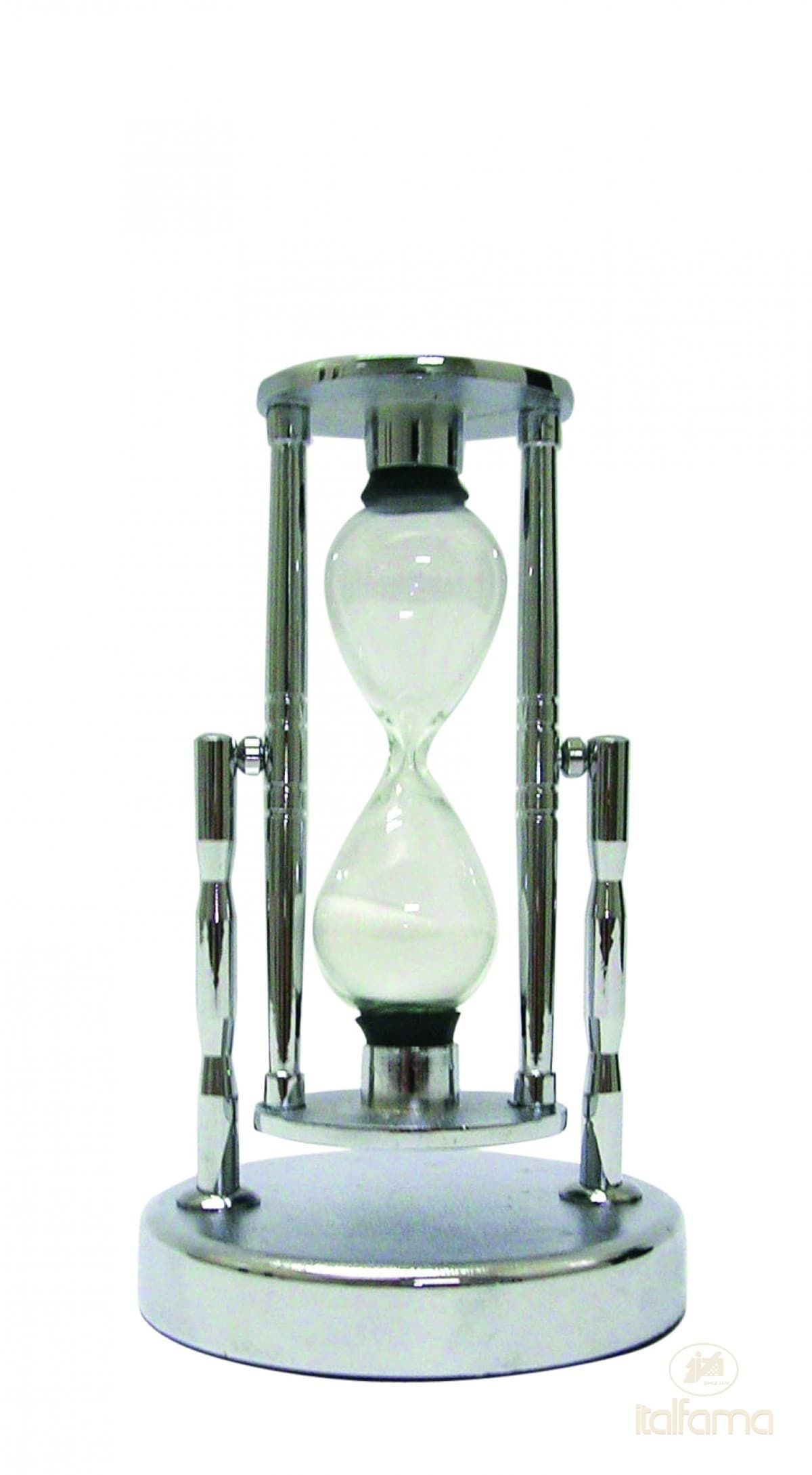 Italfama HOURGLASS aluminium silver finish