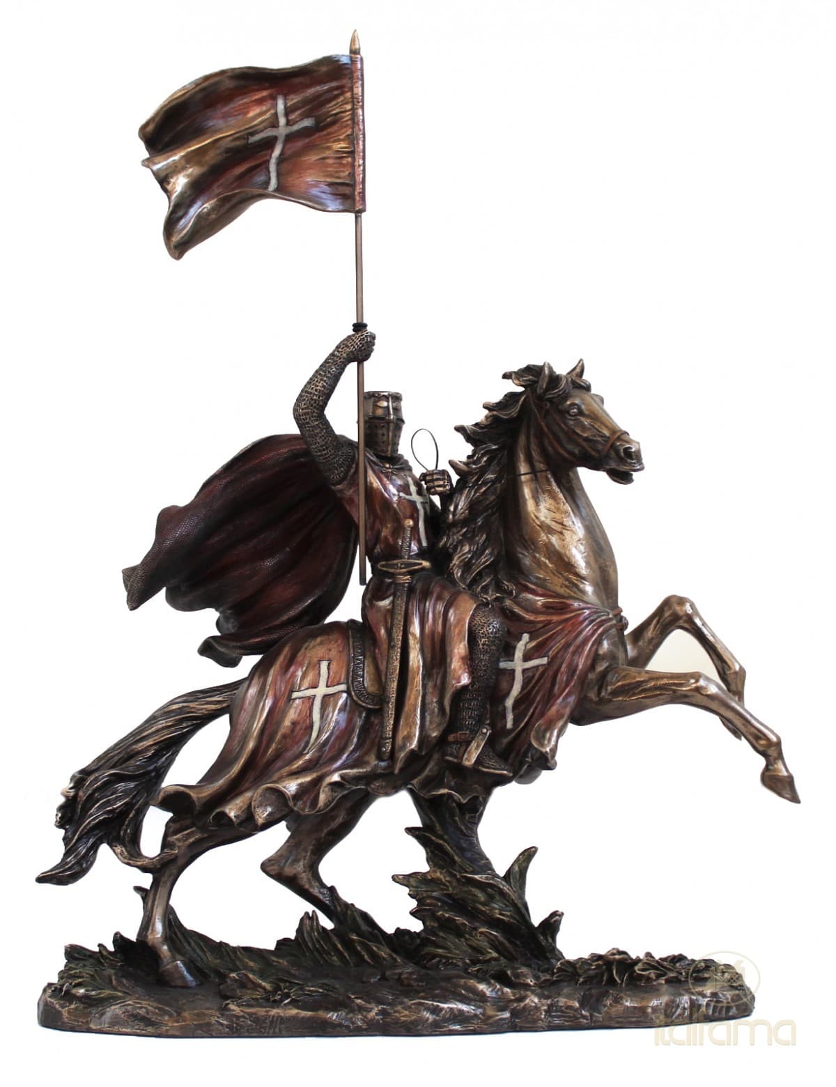 Italfama CRUSADER ON HORSE