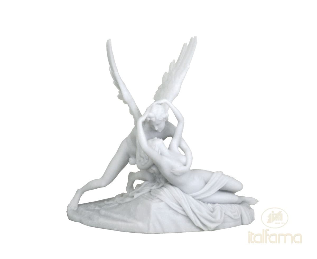 Italfama CUPID & PSYCHE by Antonio Canova (white finish small size)