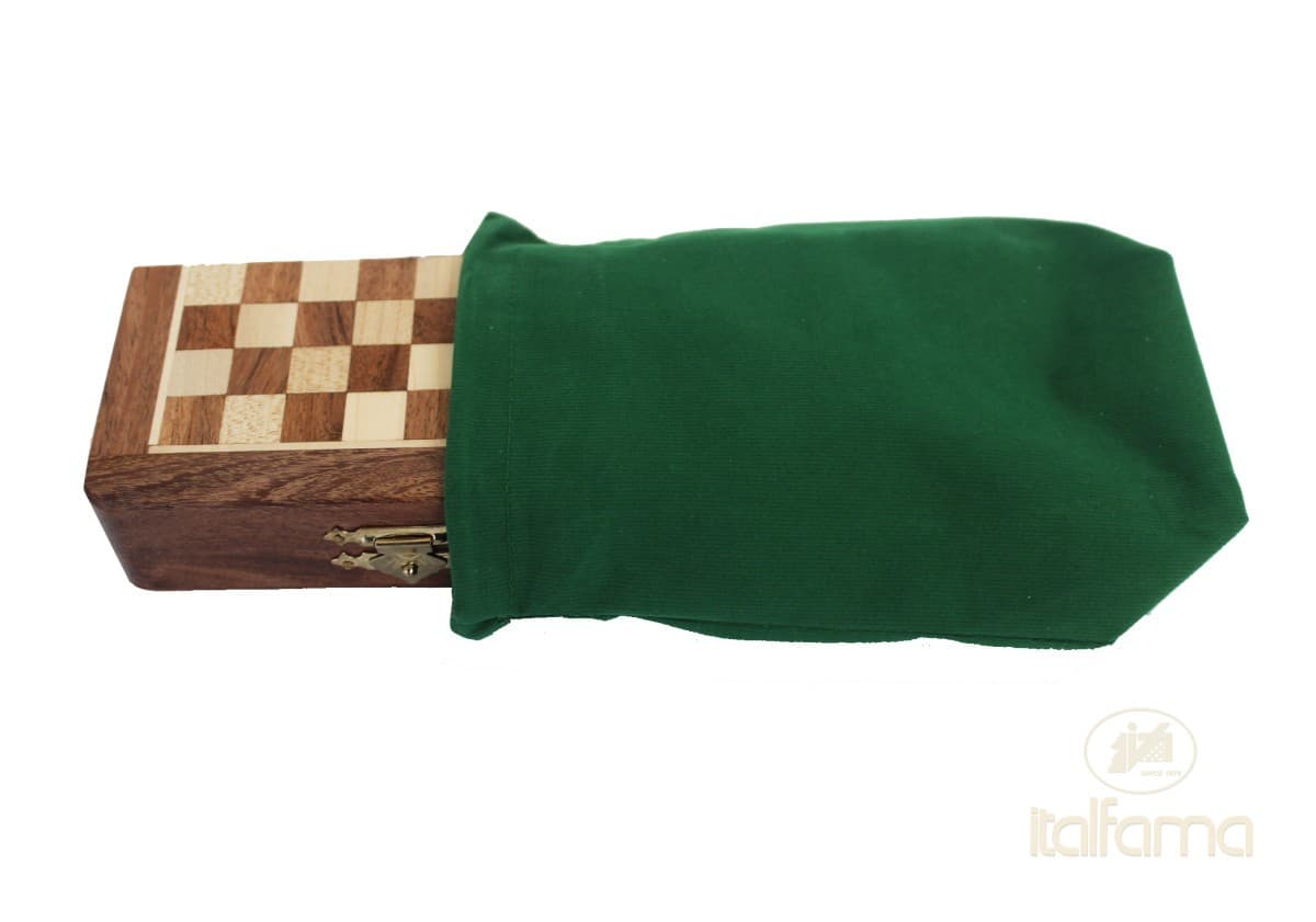 Italfama (1° size) MAGNETIC WOODEN FOLDING CHESS SET