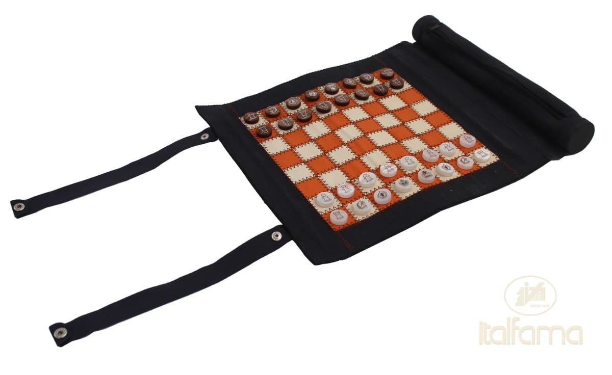 Italfama ROLL-UP MULTIGAME SET (Chess set, Checkers set, Backgammon set)