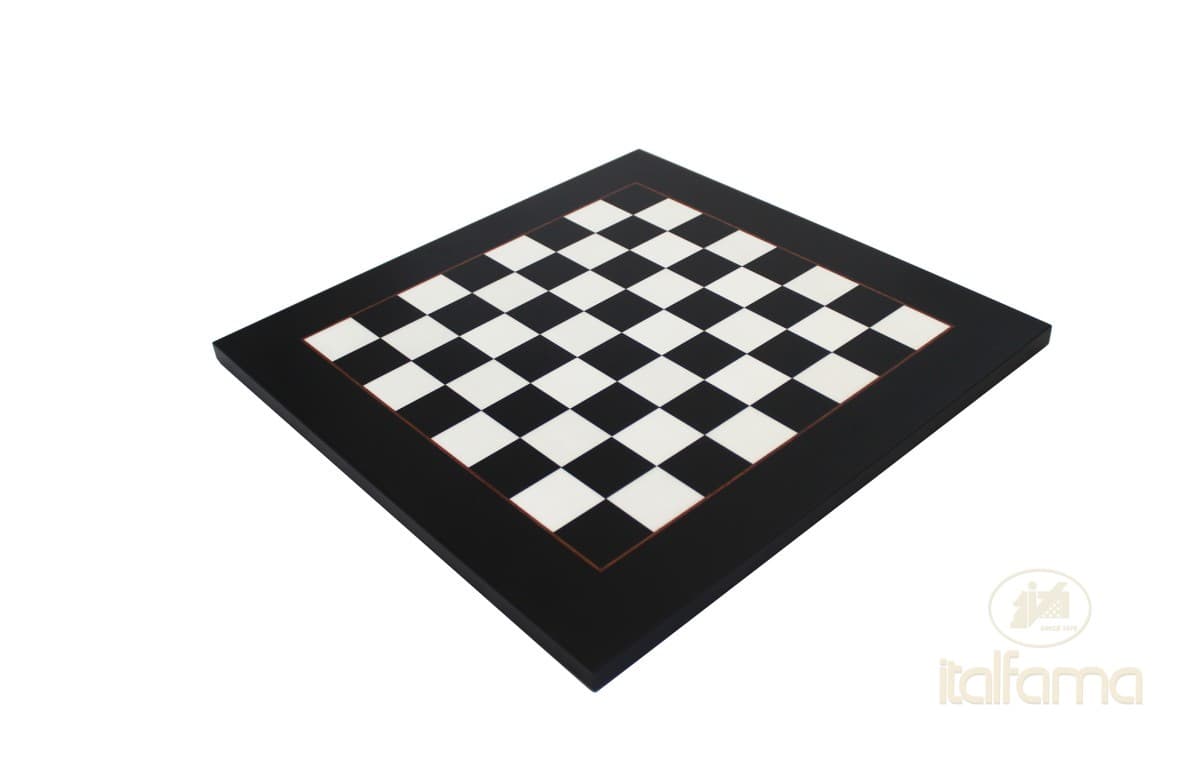 Italfama ERABLE BRIAR WOOD CHESS BOARD (BLACK/WHITE)