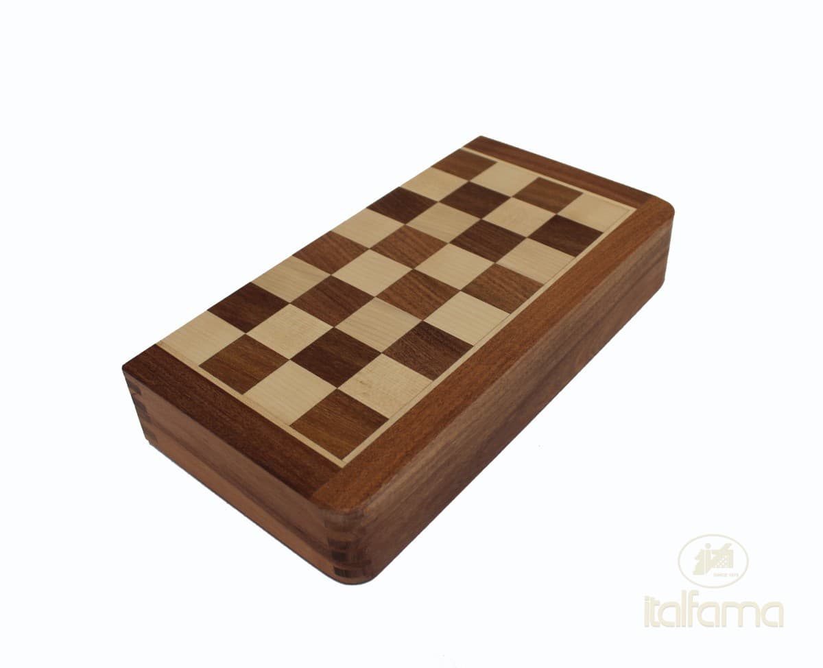 Italfama (4° size) MAGNETIC WOODEN FOLDING CHESS SET