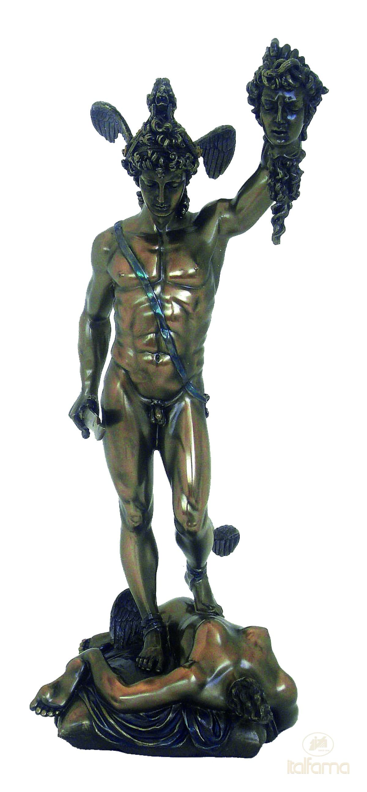 Italfama PERSEUS WITH THE HEAD OF MEDUSA by Benvenuto Cellini