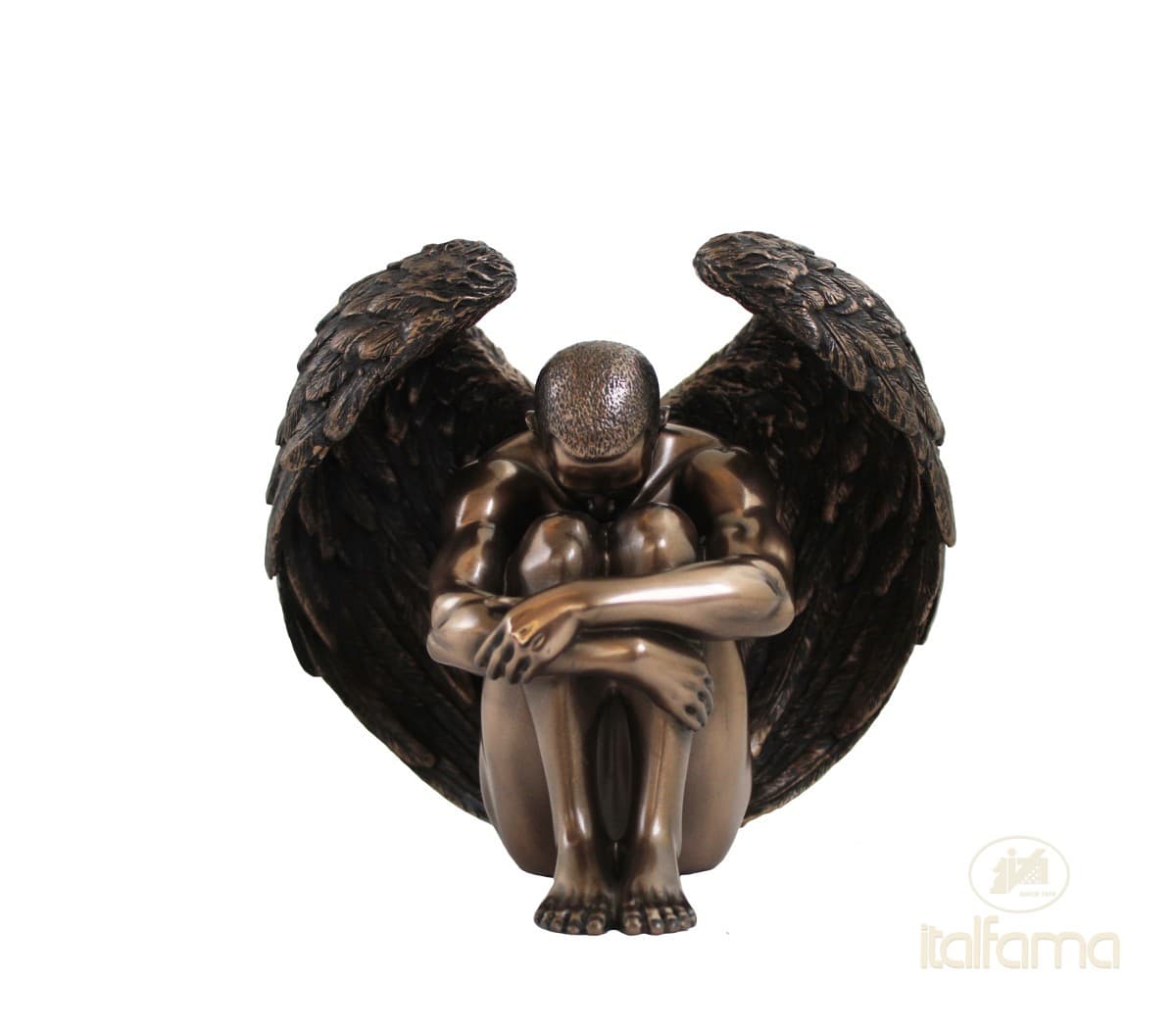 Italfama WINGED NUDE MAN IN RECOLLECTION