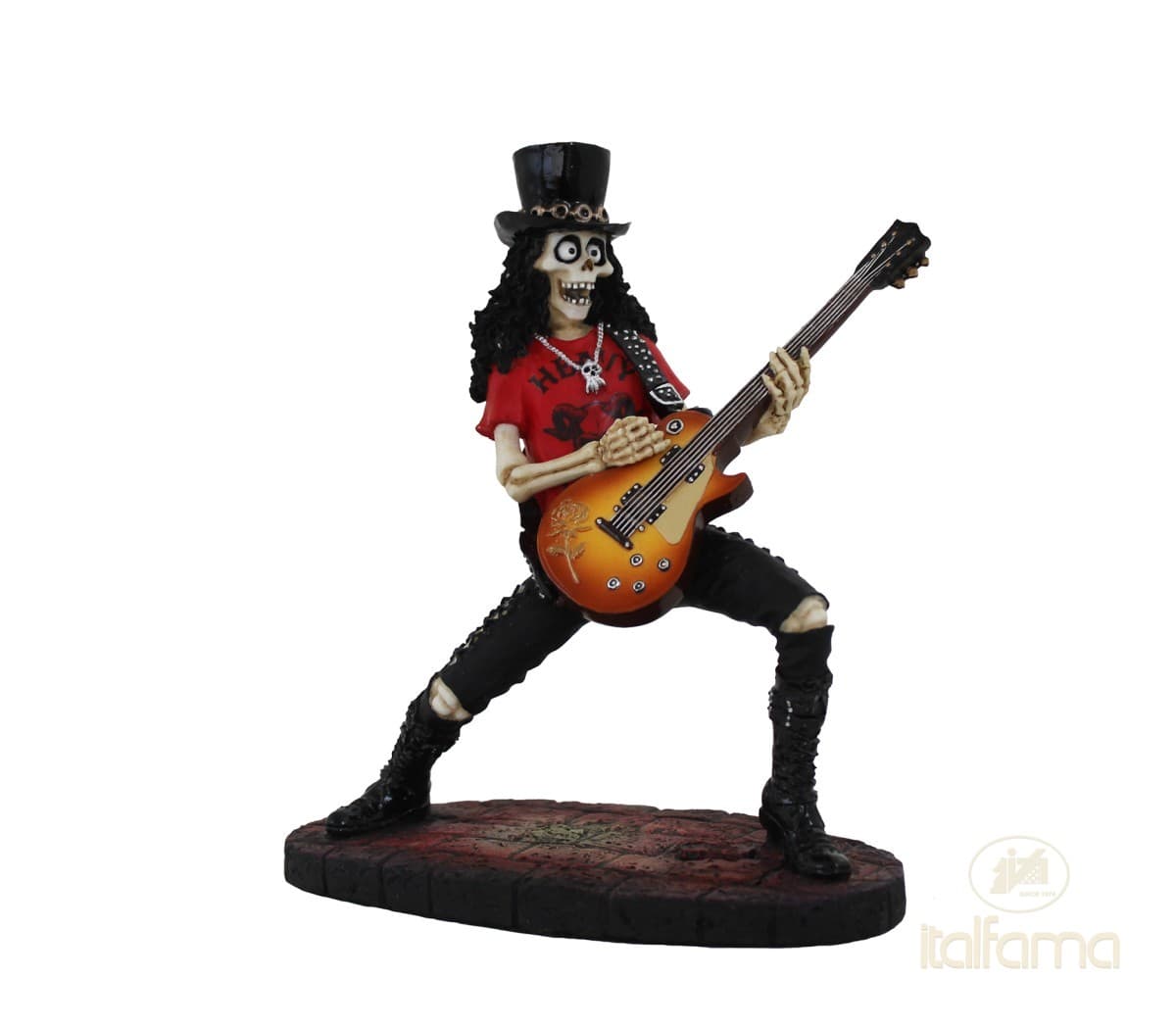 Italfama SKELETON WITH ROCK GUITAR