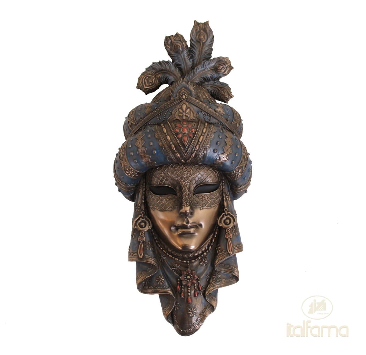 Italfama VENETIAN MASK "TURBAN"