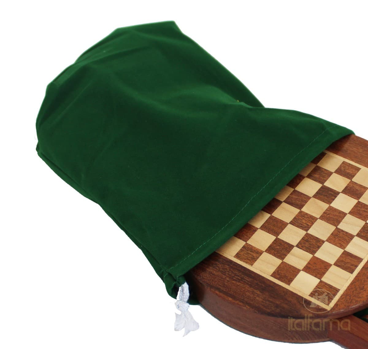 Italfama (1° size)"PREMIUM QUALITY" MAGNETIC WOODEN CHESS SET WITH DRAWER
