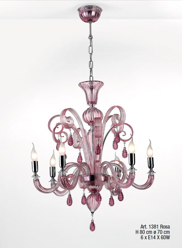 Il Paralume Marina 1381 Rosa