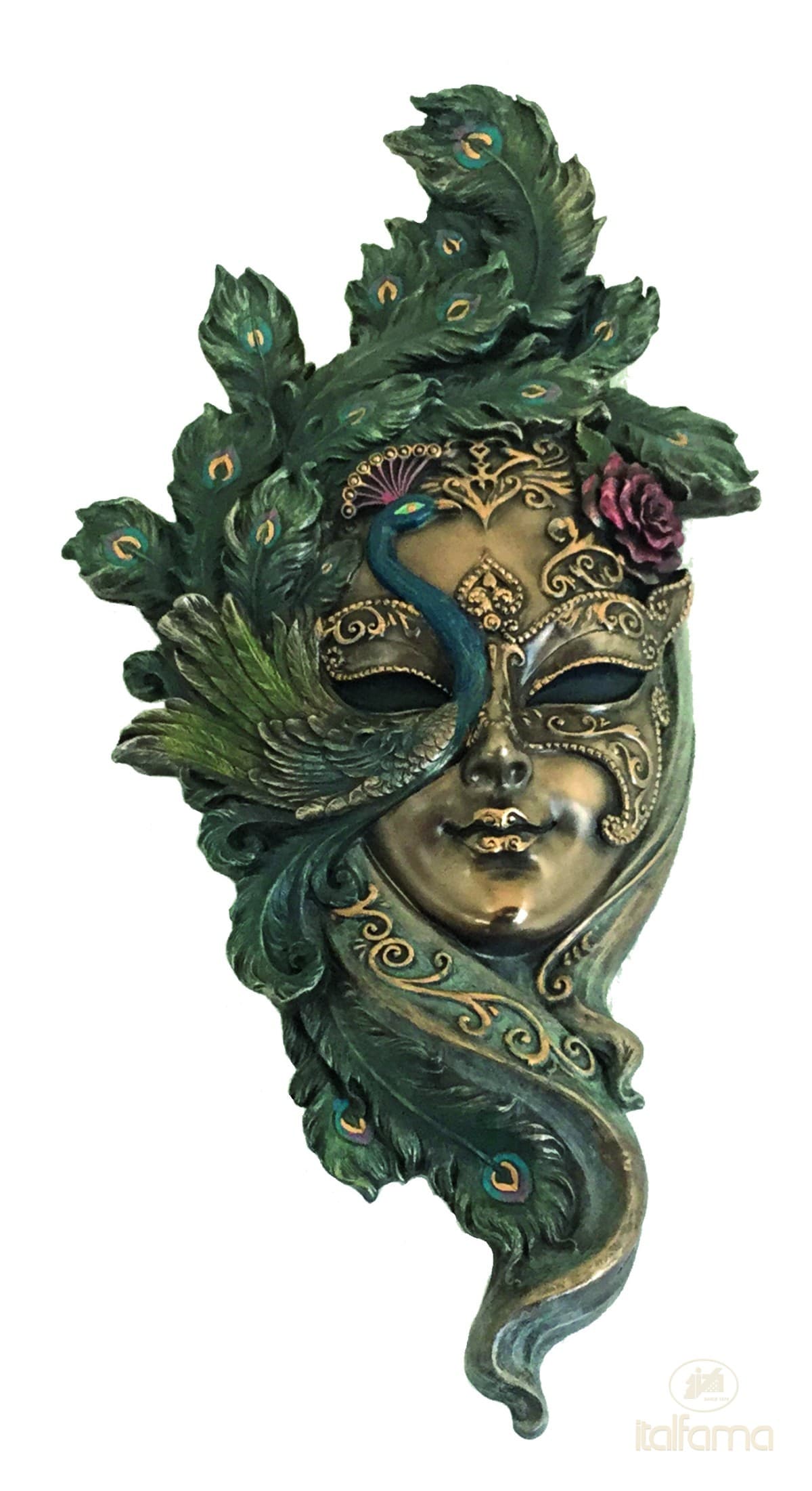 Italfama VENETIAN MASK "PEACOCK"