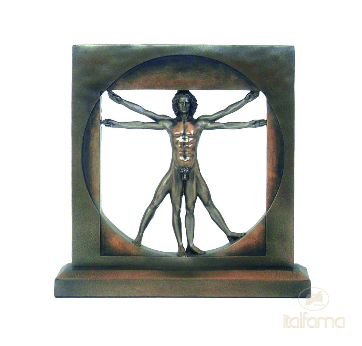 Italfama VITRUVIAN MAN by Leonardo Da Vinci