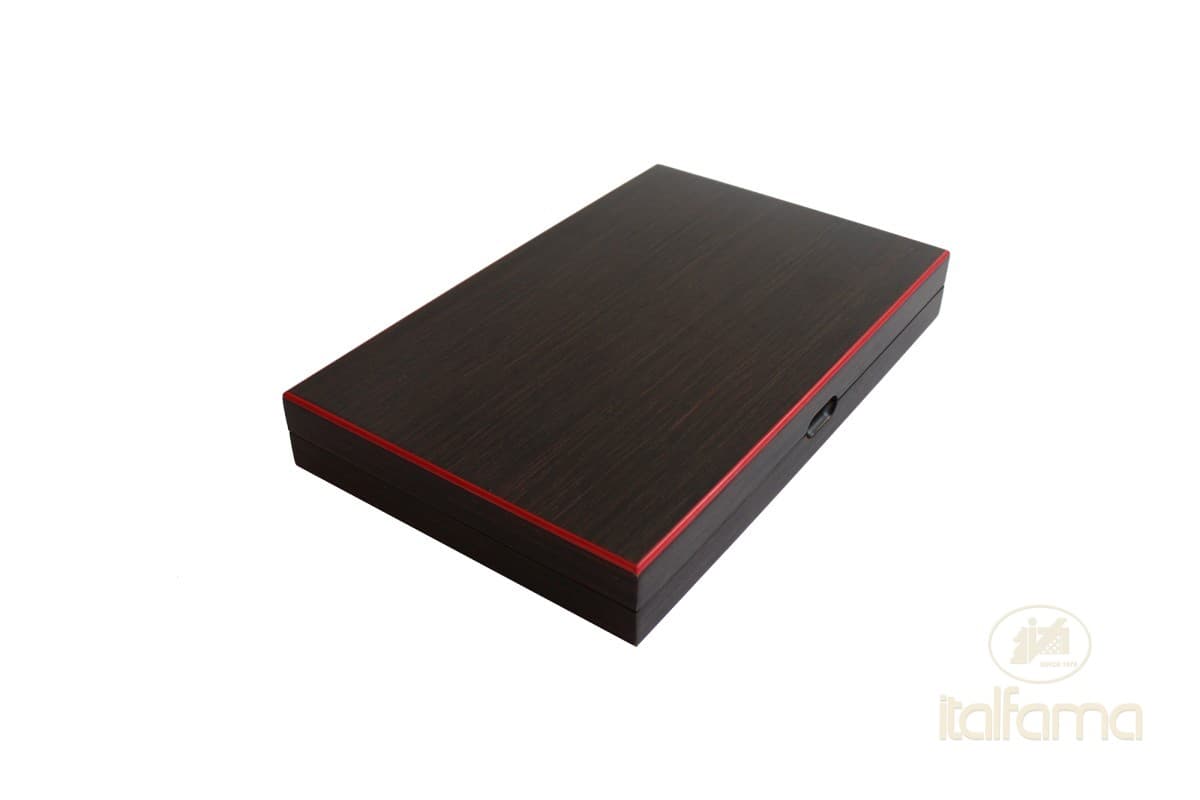 Italfama FOLDING WOODEN BACKGAMMON SET