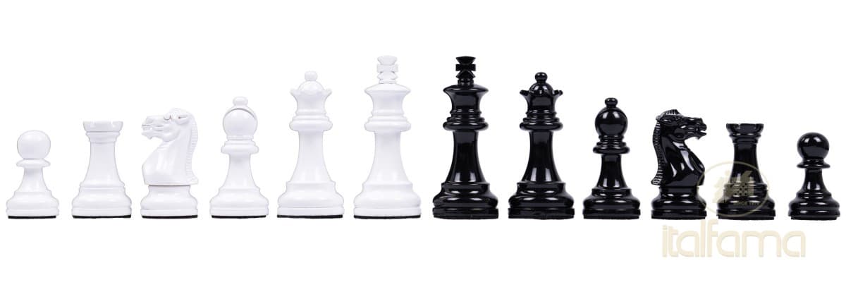 Italfama STAUNTON SET (white/black version)