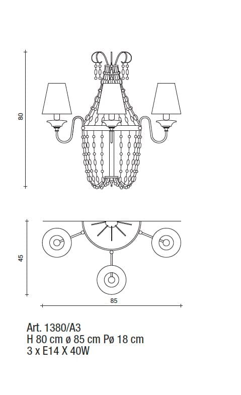 Il Paralume Marina 1380/ A3