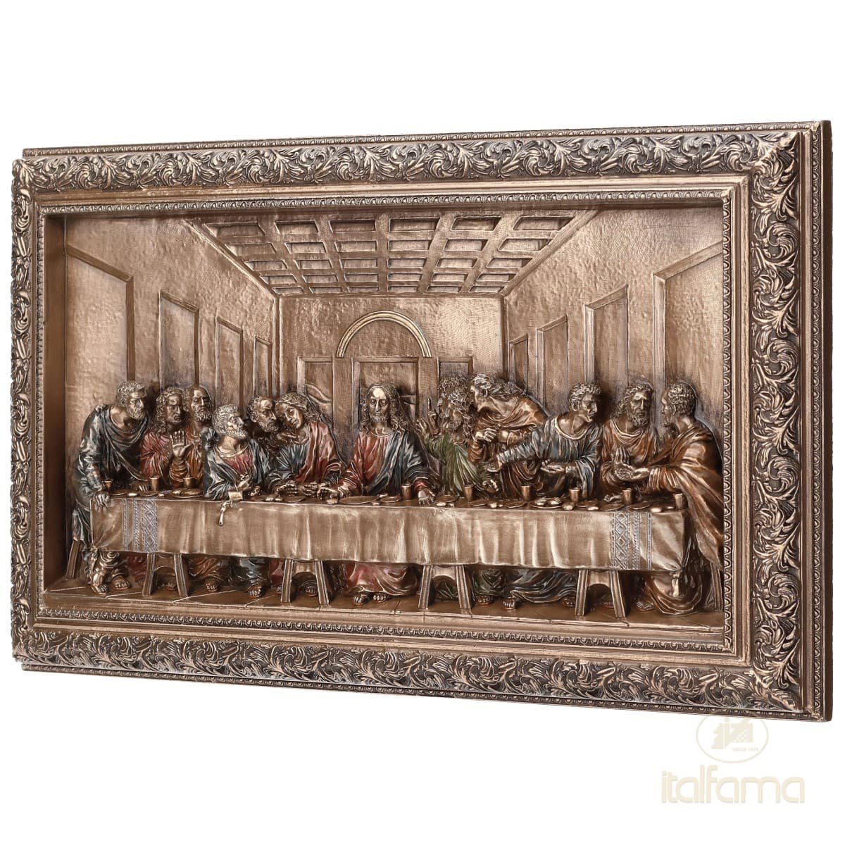 Italfama LAST SUPPER by Leonardo da Vinci (wall plate)