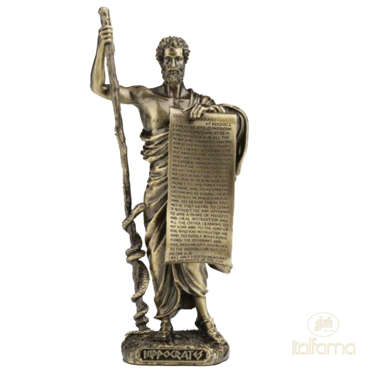 Italfama HYPPOCRATES FATHER OF MEDICINE (ancient style version)