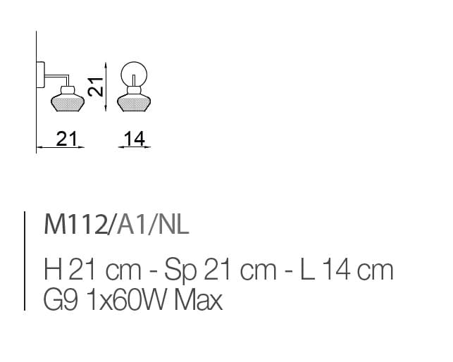 Il Paralume Marina M112/A1