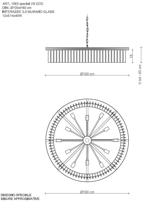 Il Paralume Marina 2260CH12