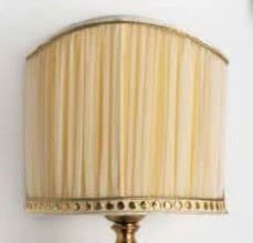 Il Paralume Marina N. Half lampshade open at the back with upper hump