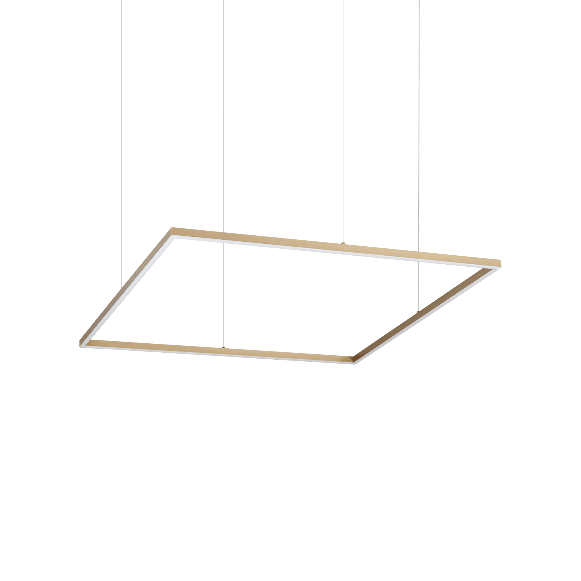 Ideal Lux Oracle slim sp d090 square 3000k on-off