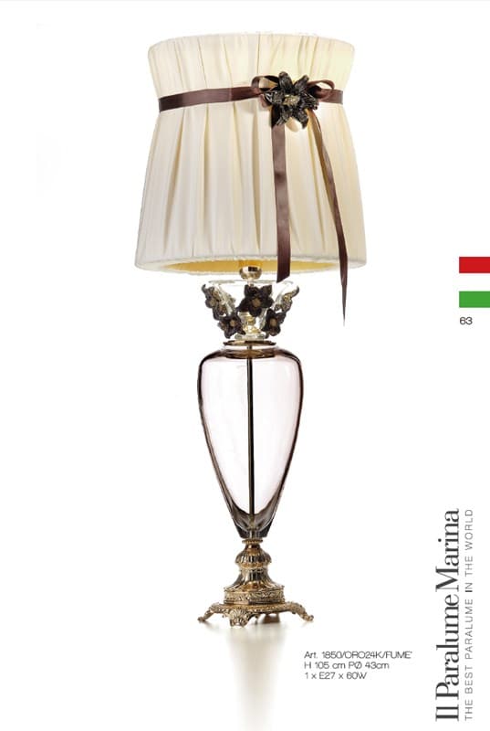 Il Paralume Marina 1850/G/ORO24K/FUME’