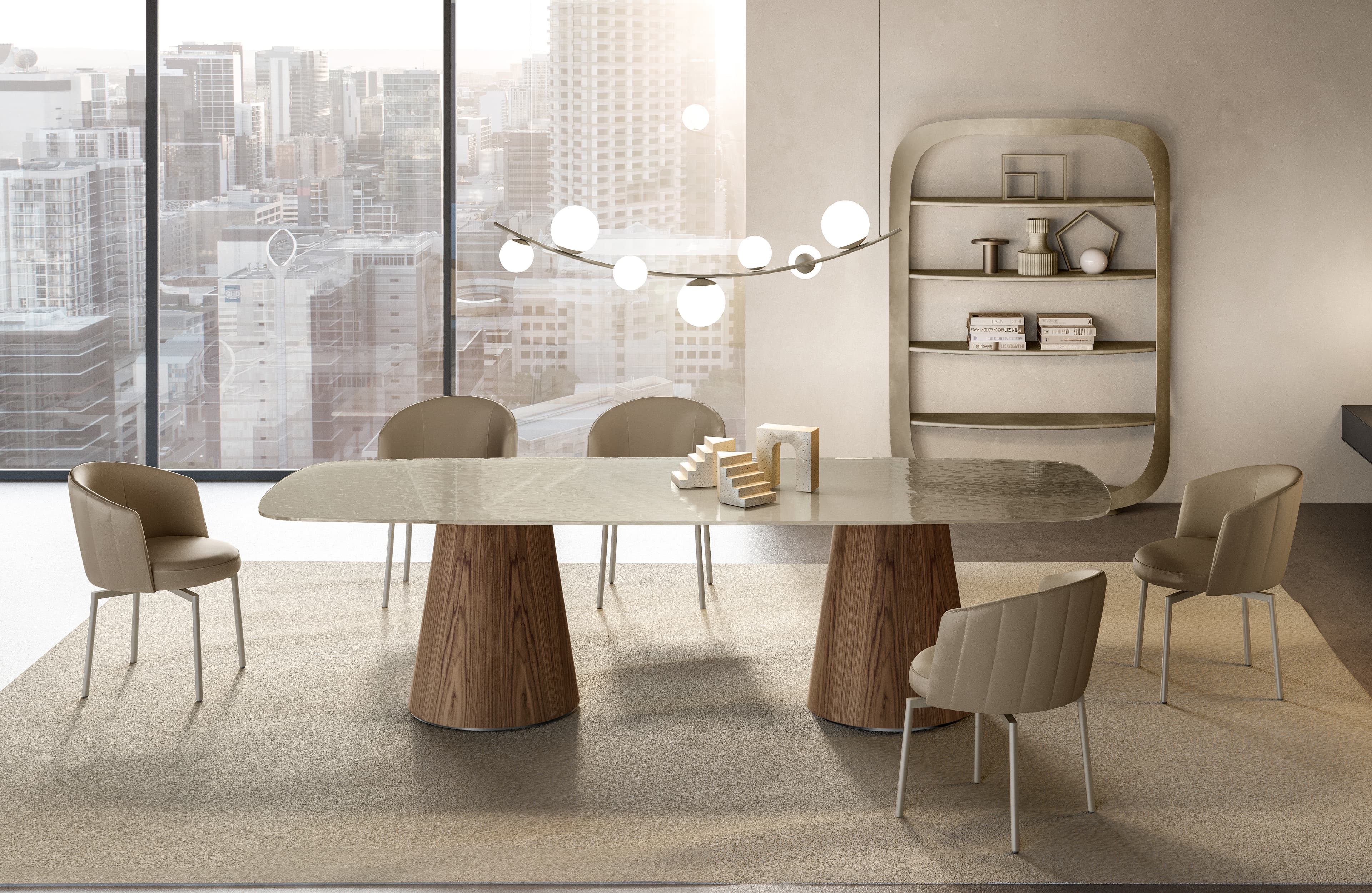 Eforma TEO glass top