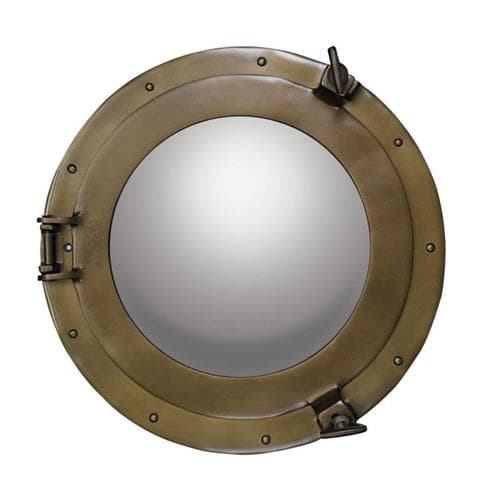 Authentic Models Cabin Porthole Mirror, Medium