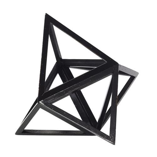 Authentic Models Elevated Tetrahedron, Black