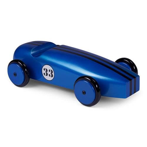 Authentic Models Wood Car Model, Blue