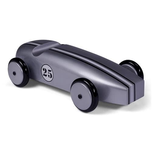 Authentic Models Wood Car Model, Silver