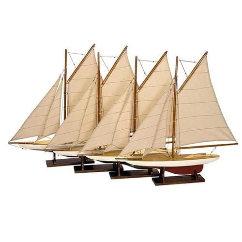 Authentic Models Mini Pond Yachts, Set 4