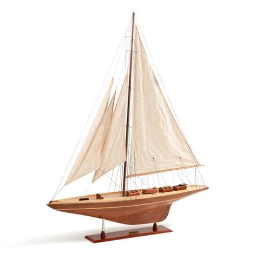 Authentic Models Shamrock Yacht Wood