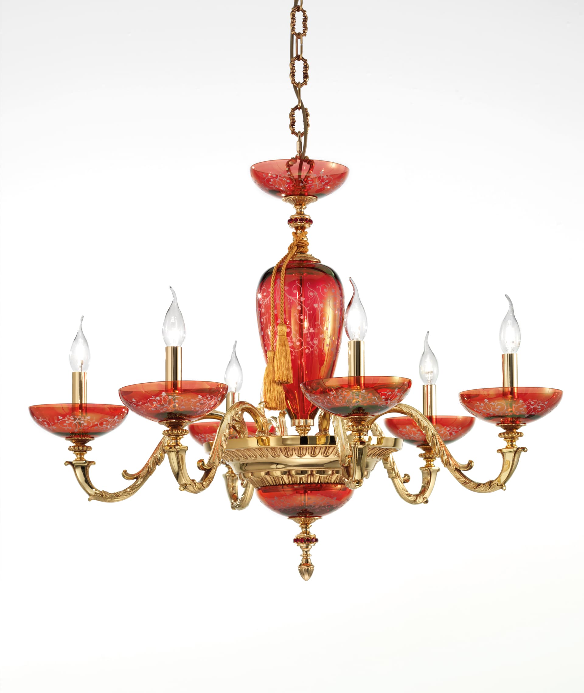 Euroluce Light of Italy Aida L6 Rubino