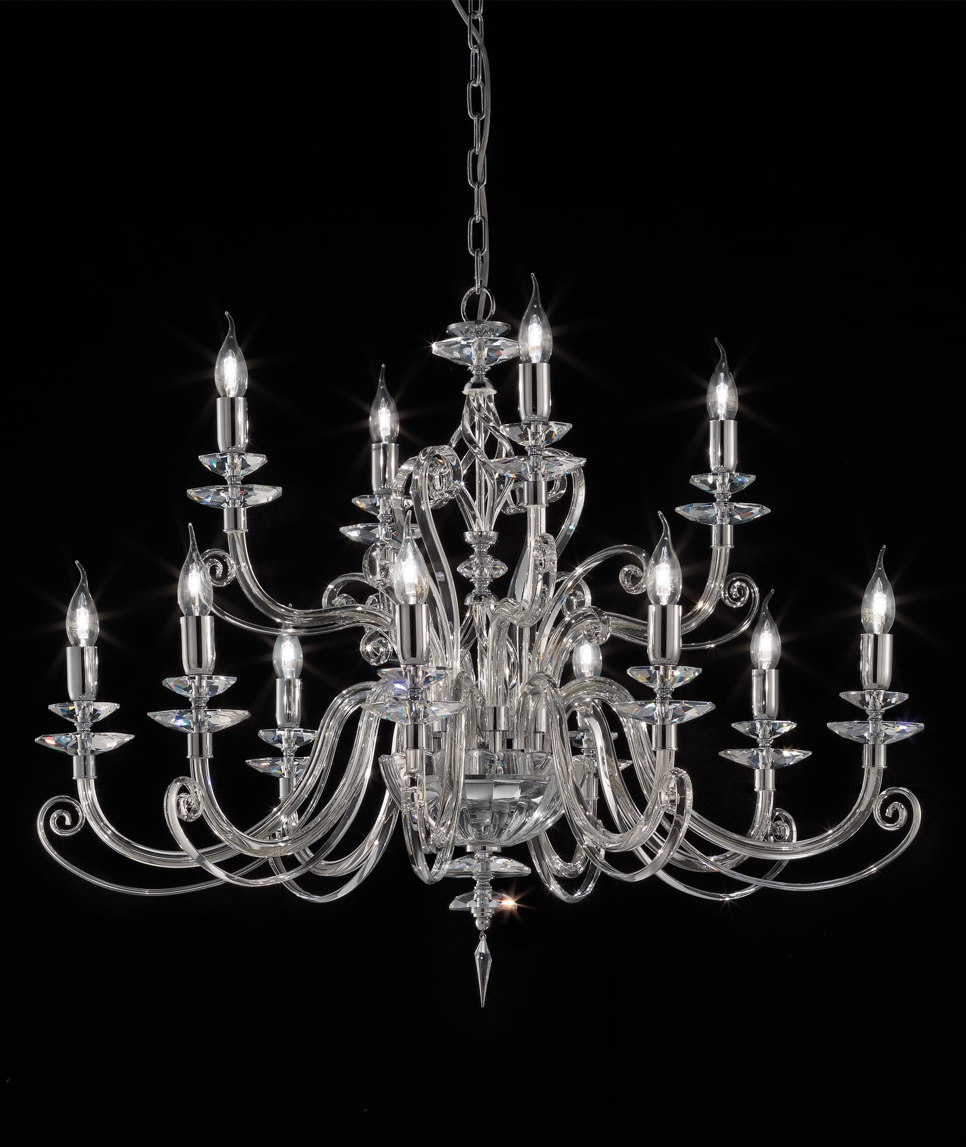 Euroluce Light of Italy Alicante Clear L8+4