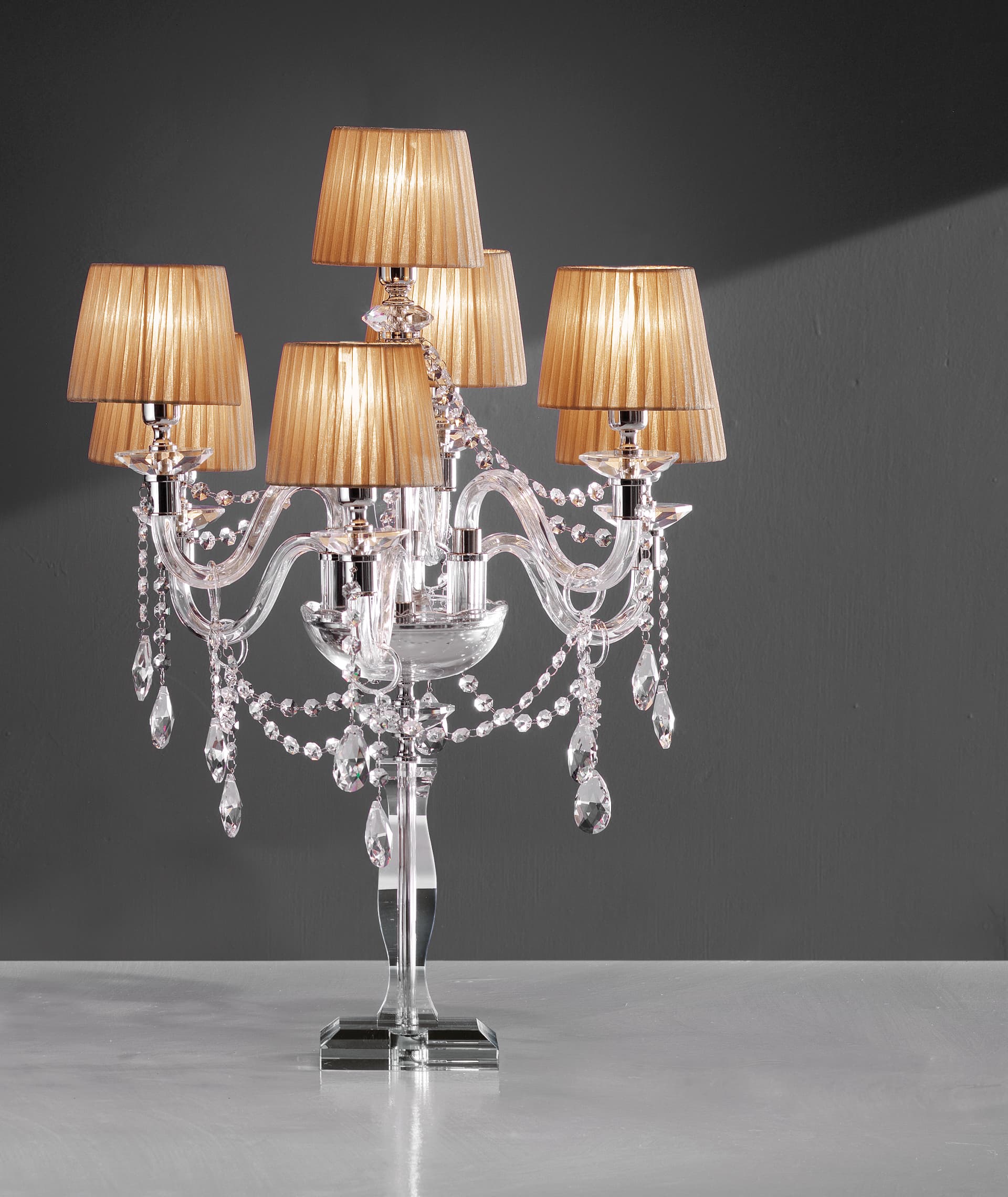 Euroluce Light of Italy Arcobaleno Clear F6+1L Shade