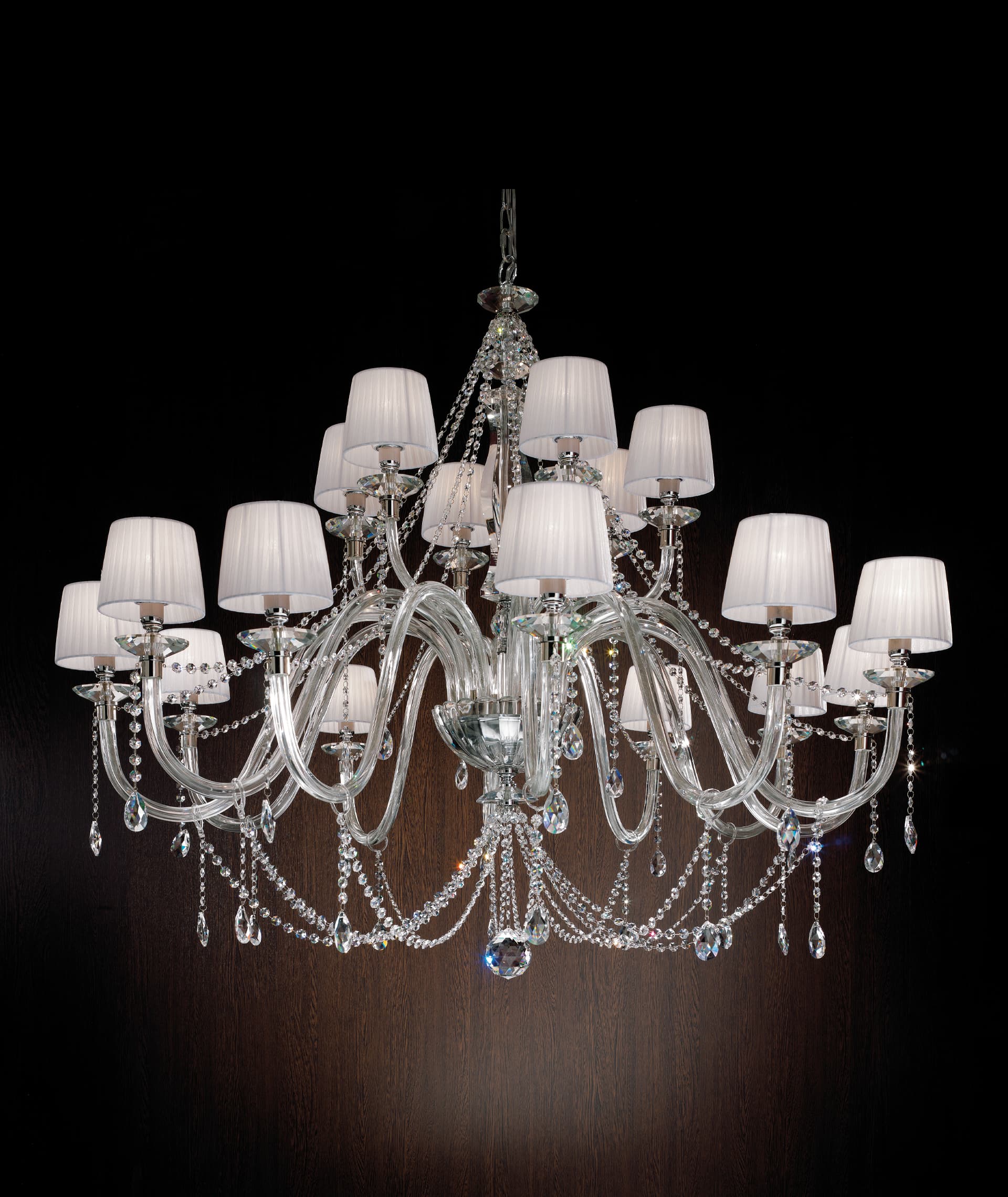 Euroluce Light of Italy Arcobaleno Clear L12+6 Shade